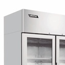 Refrigerador Acero Inox 2 Ptas Vidrio VENTUS VR2PS-1000V