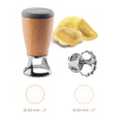 Cortador De Raviolis 2 En 1 (redondo y flor) PEDRINI 04GD249