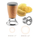 Cortador De Raviolis 2 En 1 (redondo) PEDRINI 04GD250