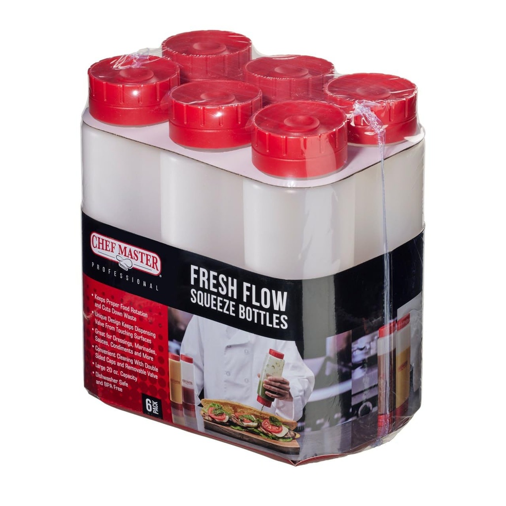 Dispensador Fhesh 16oz PqtX6 CHEF MASTER 90290