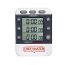Temporizador 3 Actividades CHEF MASTER 90271