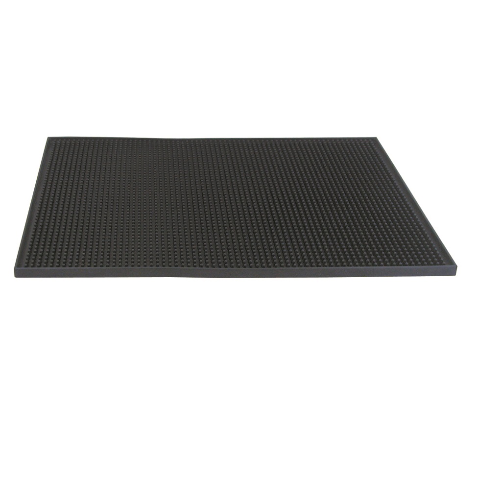 Alfombrilla Para Bar Negra De 12"X18" UPDATE BSM-1218BK
