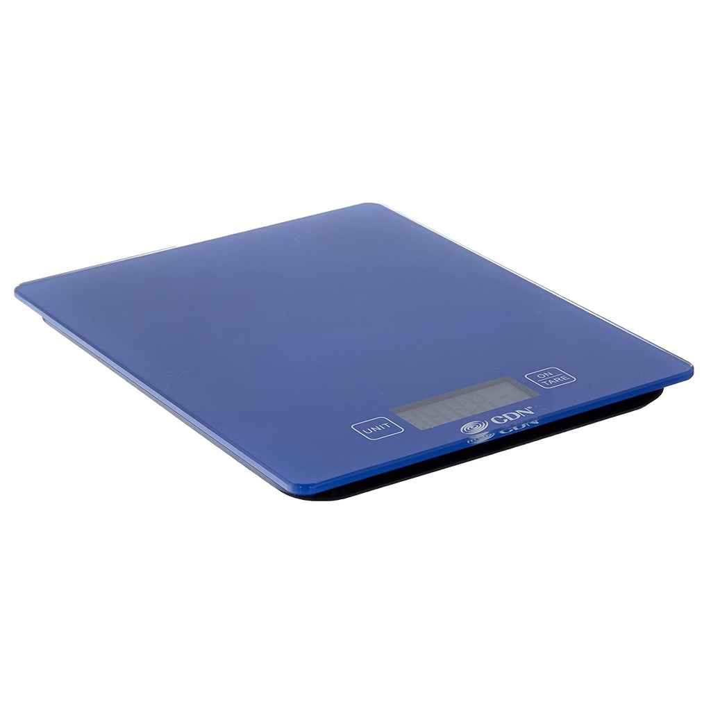 Balanza Digital De Vidrio Azul 5kg CDN SD1102-B
