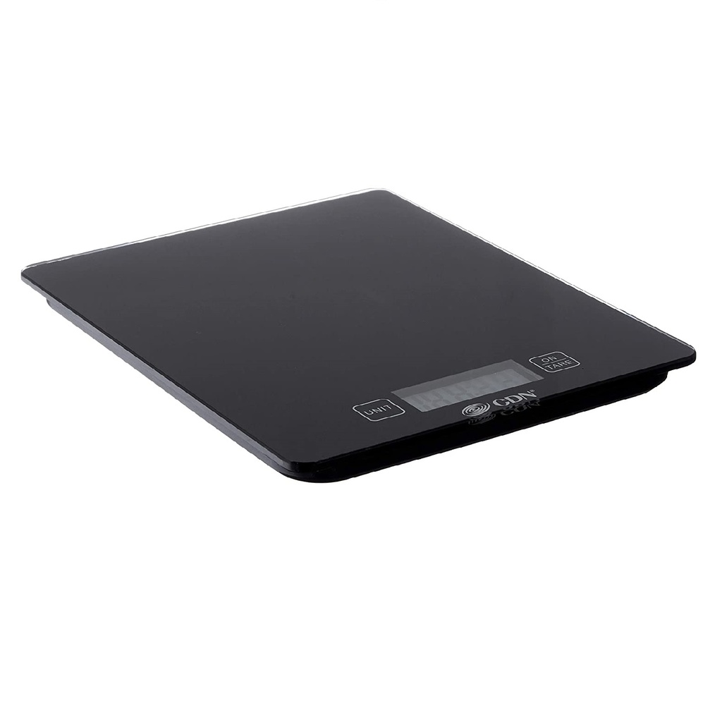Balanza Digital De Vidrio Negro 5kg CDN SD1102-BK