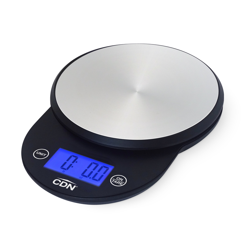 Balanza Digital Plataforma De Acero 5kg Negro CDN SD1104-BK