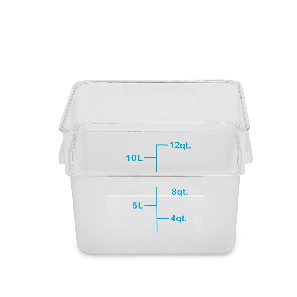 Contenedor Cuadrado De 12qt ROYAL ROY PCSC 12