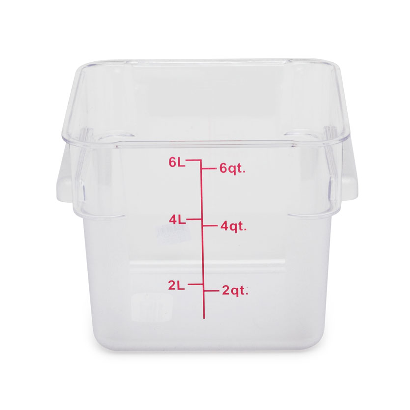 Contenedor Cuadrado De 6qt ROYAL ROY PCSC 6