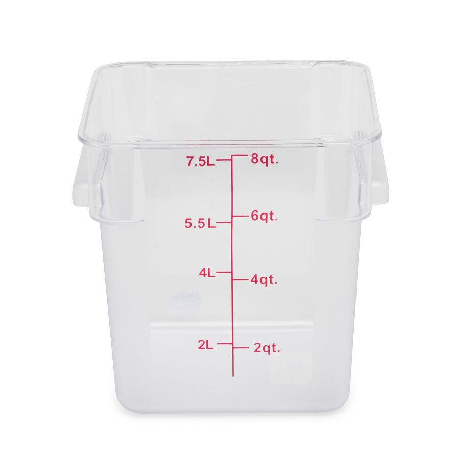 Contenedor Cuadrado De 8qt ROYAL ROY PCSC 8