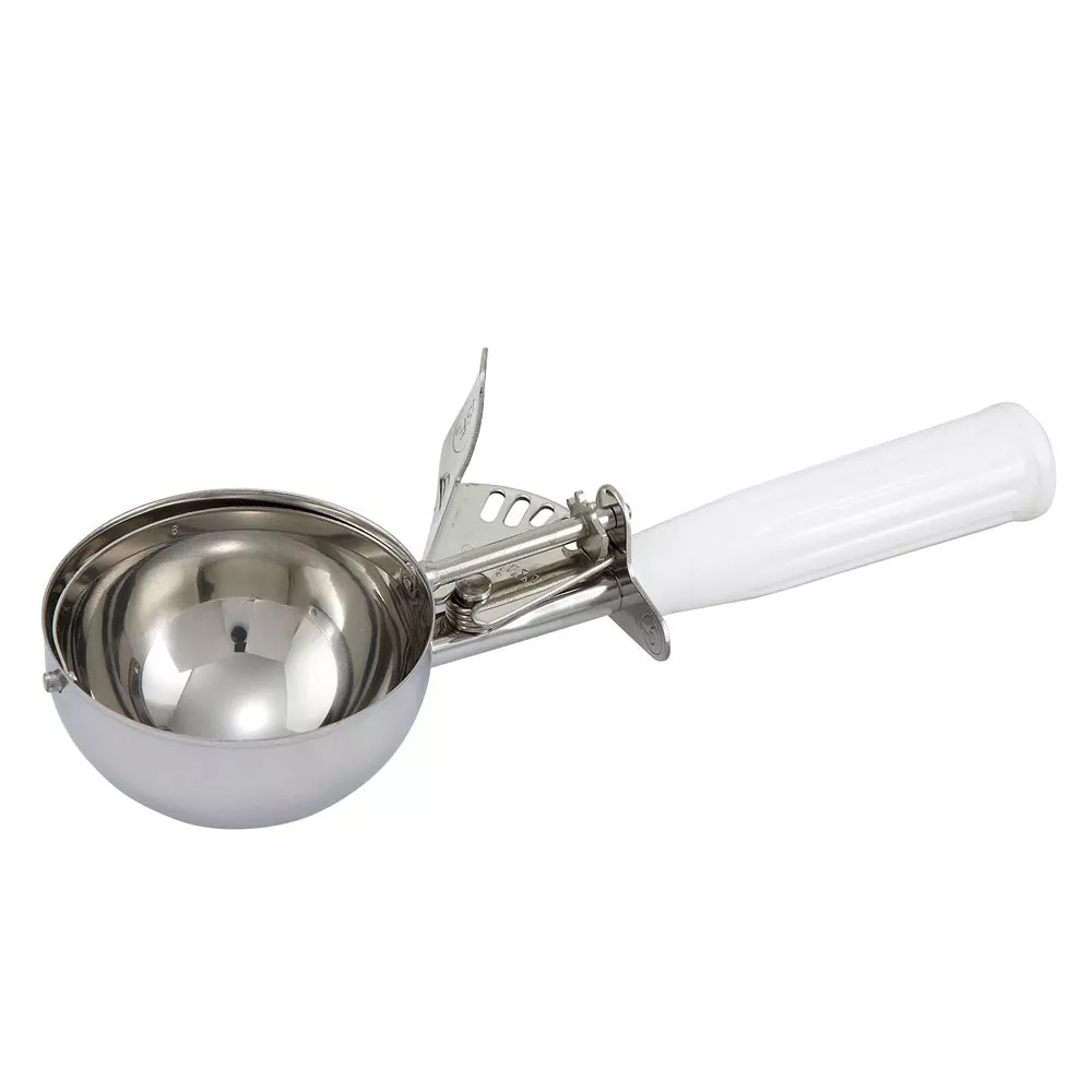 Cuchara Para Helado #6 M/Blanco 4.67oz WINCO ICD-6