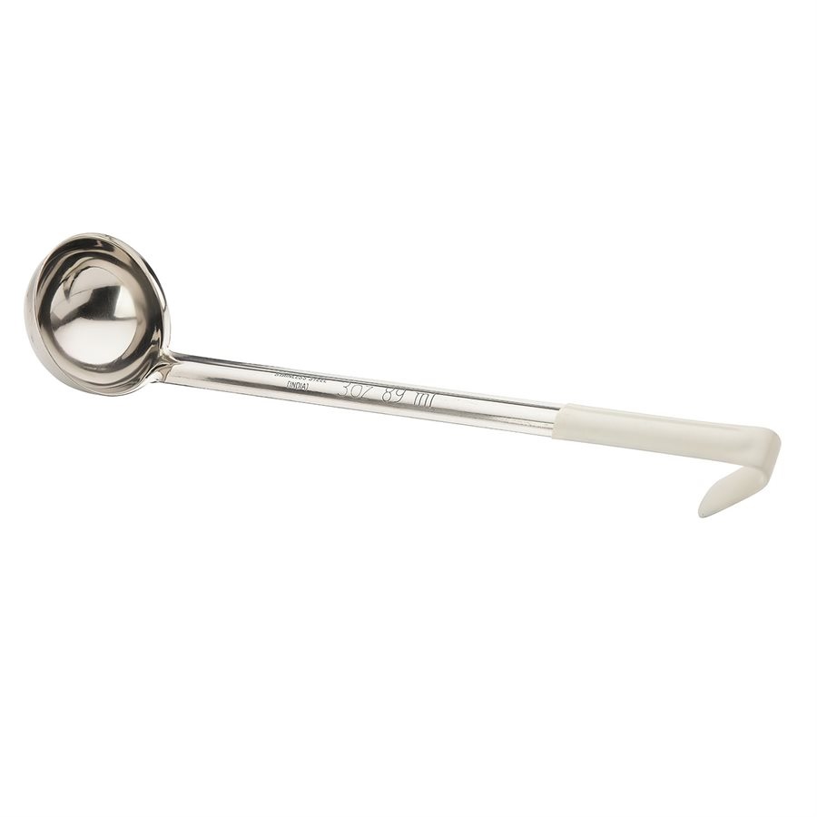 Cucharón Porcionador De 3oz Mango Marfil ROYAL ROY LCH 3 I