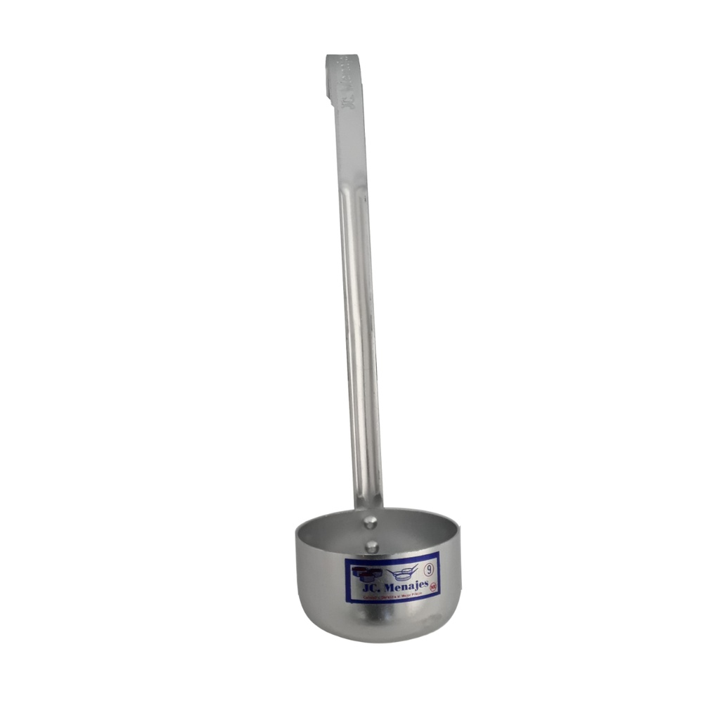 Cucharón de Aluminio Anodizado N° 9 JC. MENAJES JC0309