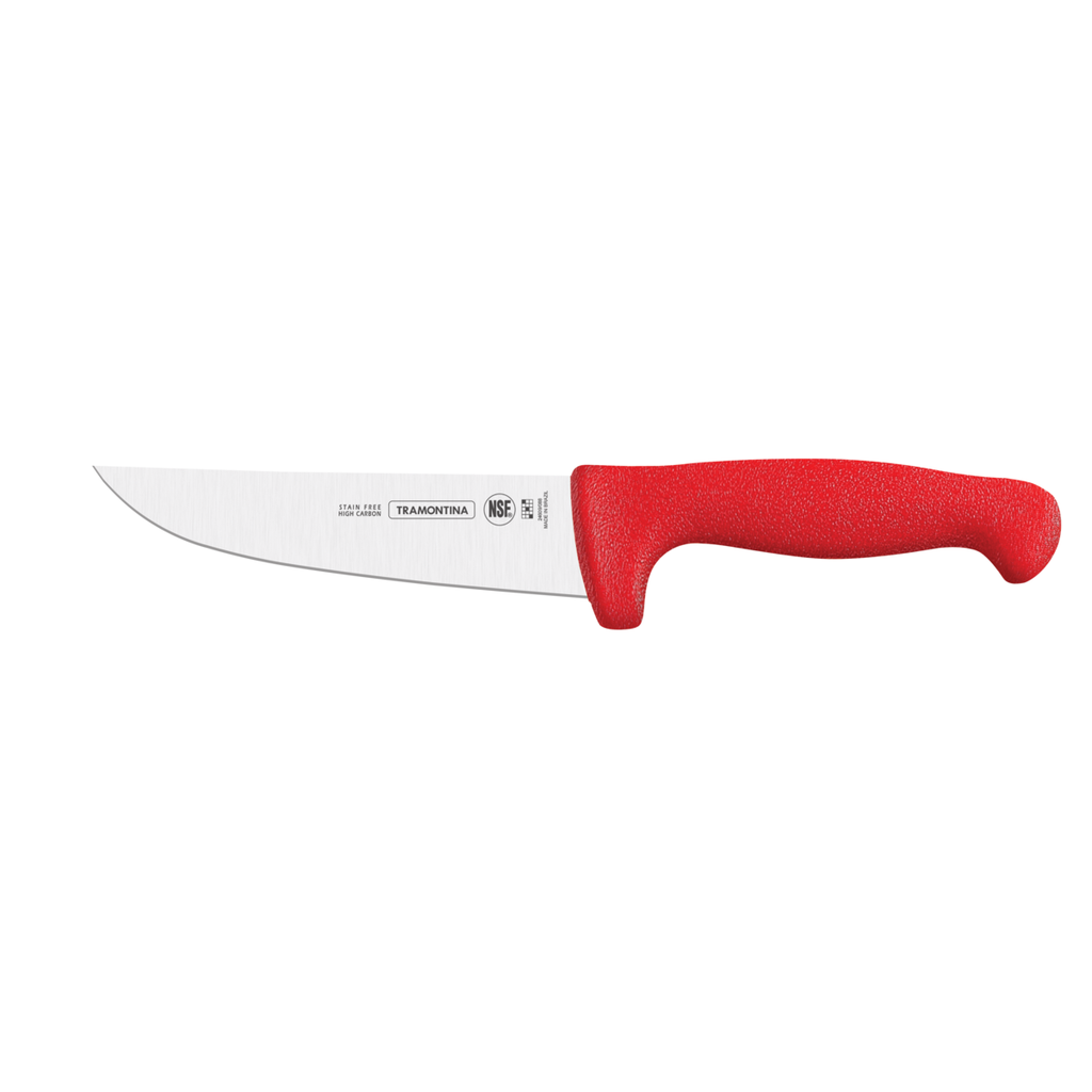 Cuchillo Carnicero Rojo 12" TRAMONTINA 24607/072