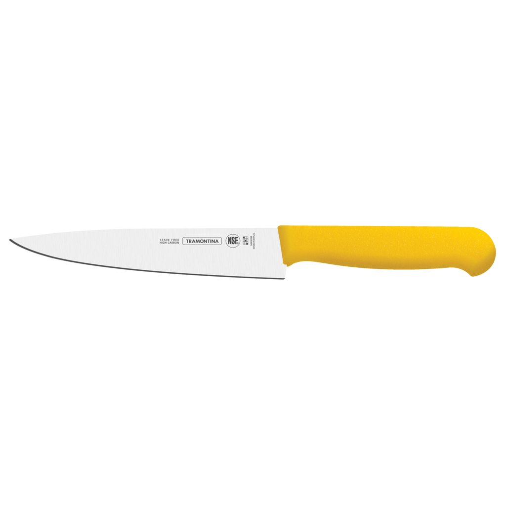 Cuchillo Cocina Amarillo 6" TRAMONTINA 24620/056