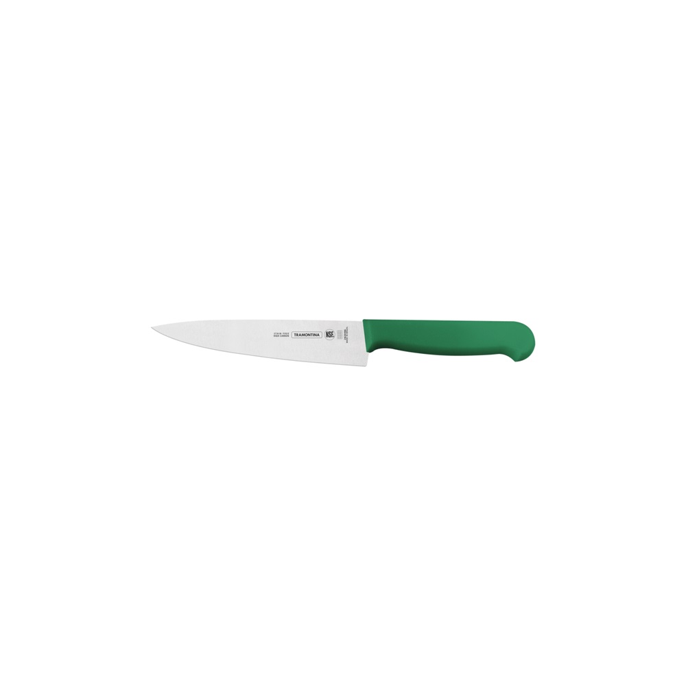 Cuchillo Cocina Verde 6" TRAMONTINA 24620/026