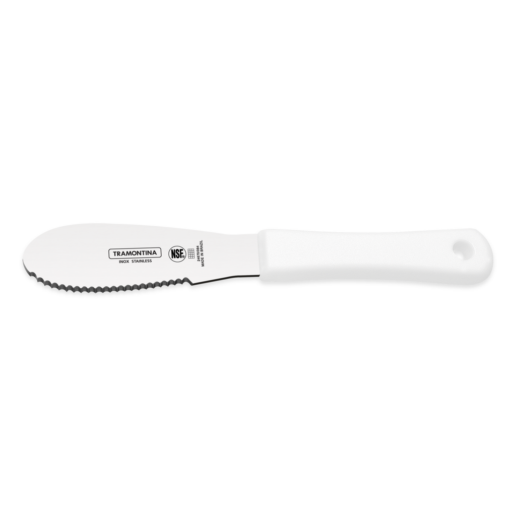 Cuchillo Mantequilla Blanco 4" TRAMONTINA 24670/184