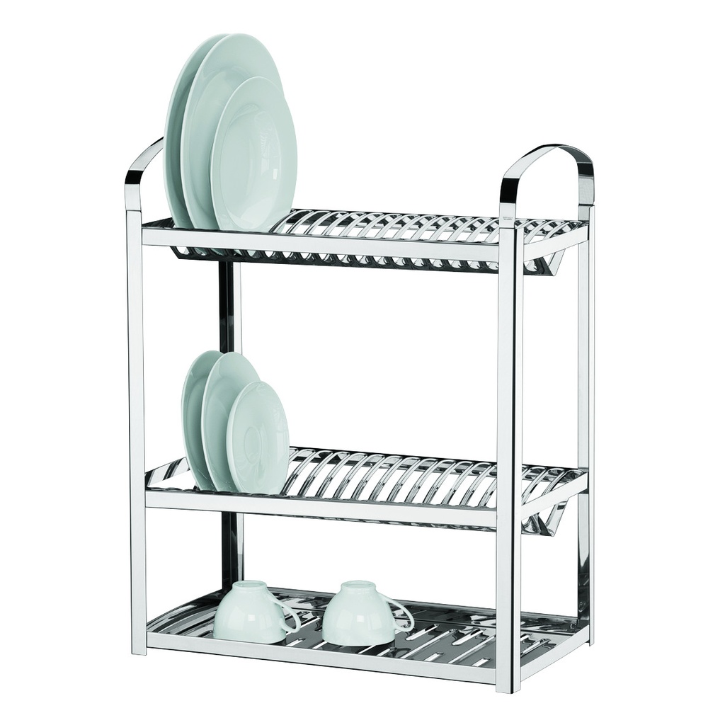Escurridor 3 Pisos En Acero Inox. Para 40 Platos Suprema BRINOX 2099/240