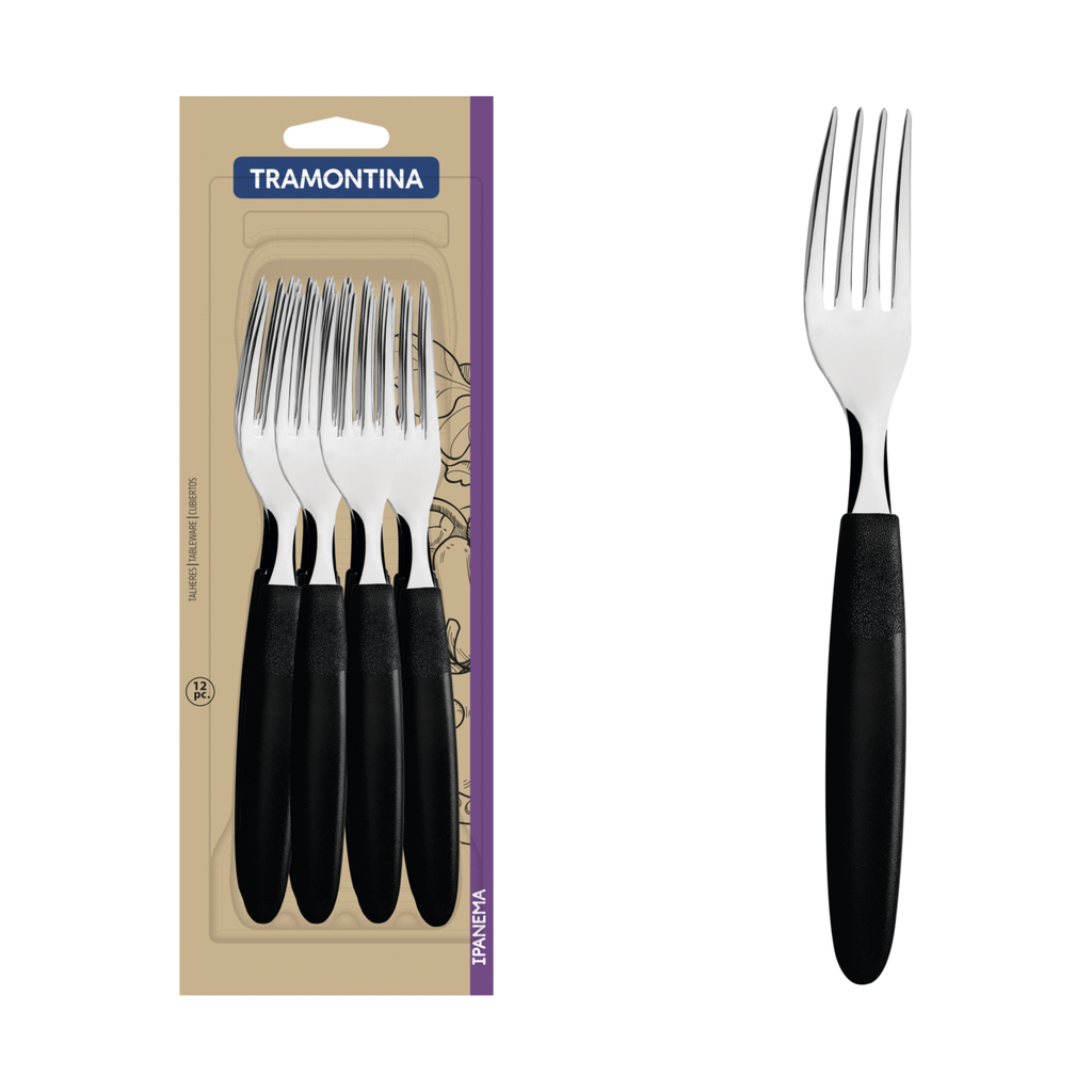 Juego De Tenedores De Mesa Por 12 Piezas Ipanema TRAMONTINA 23362/900