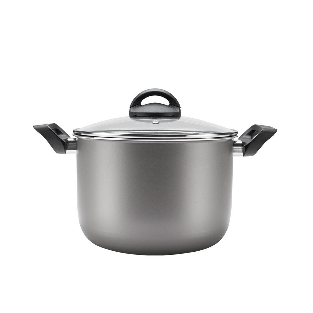 Olla Alta Con Tapa Ø22cm Chilli Plateado BRINOX 7014/377