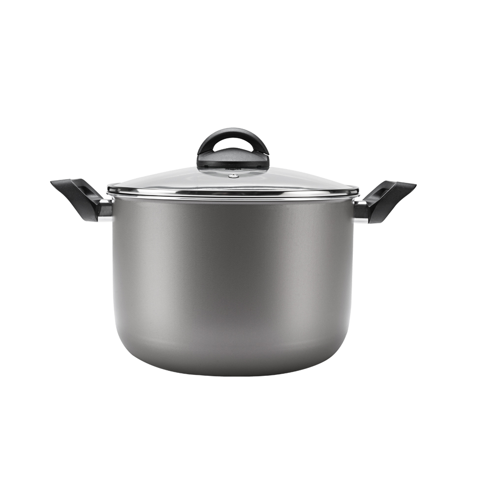 Olla Alta Con Tapa Ø24cm Chilli Plateado BRINOX 7014/378