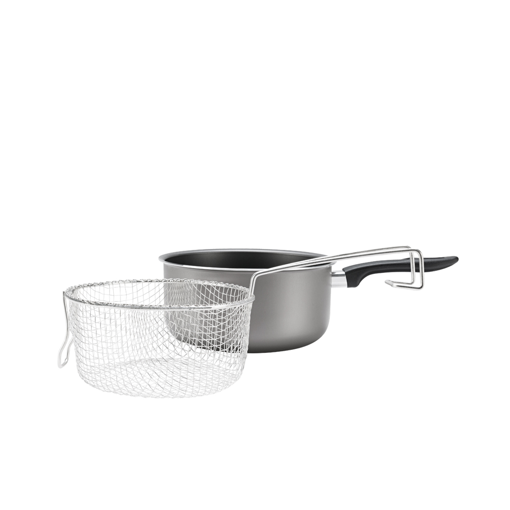 Olla Freidora Con Cesto Ø20cm Chilli Plateado BRINOX 7014/389