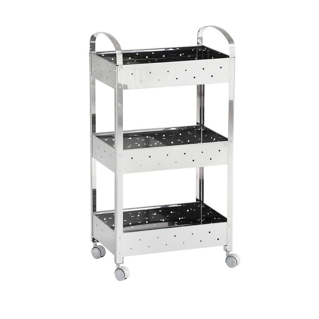 Organizador / Frutera Triple De Acero Inoxidable Suprema BRINOX 2098/200