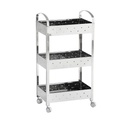 Organizador / Frutera Triple De Acero Inoxidable Suprema BRINOX 2098/200