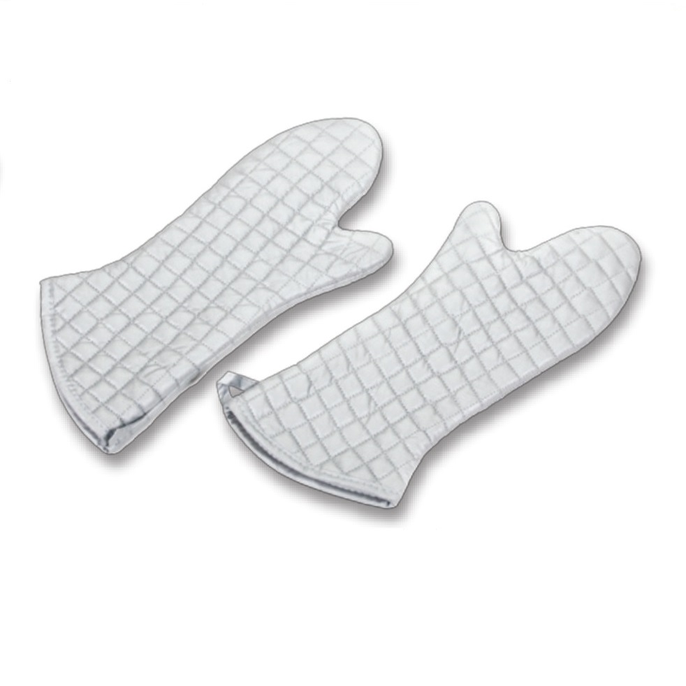 Par De Guantes Para Horno Plateado 15" ROYAL OM SOM 2 15
