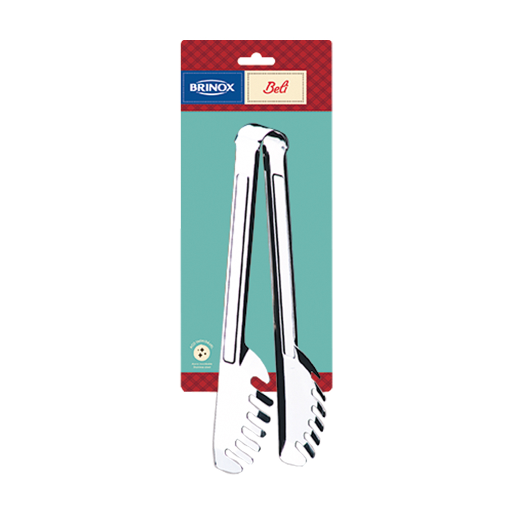 Pinza De Acero Inoxidable Para Pasta 20.5cm Beli BRINOX 2051/331