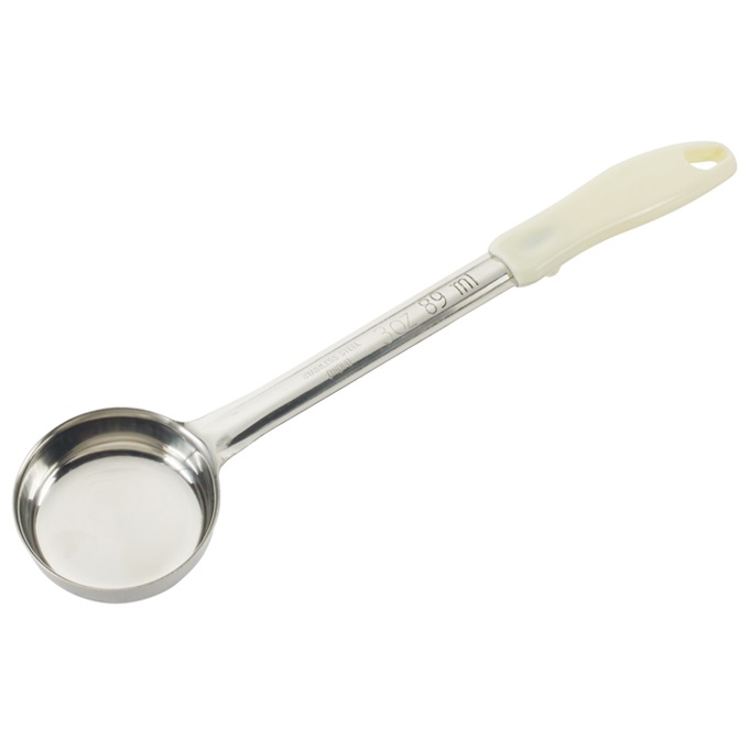 Cucharón Porcionador Plana De 3oz Marfil WINCO FPS-3