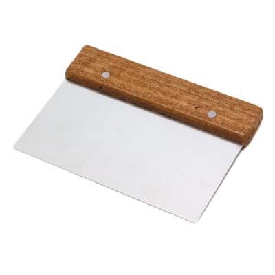 Raspador De Masa Con Mango De Madera ROYAL ROY DGHS 6