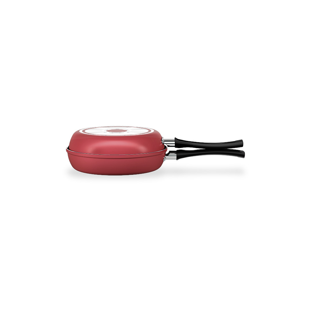 Sartén Doble Ø18cm Chilli Cherry De Aluminio BRINOX 7015/359