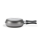 Sartén Doble Ø18cm Chilli Plateado BRINOX 7014/359