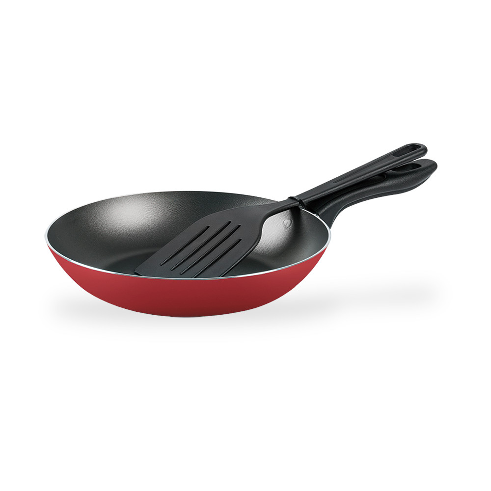 Sartén Ø16cm Con Espátula Chilli Cherry De Aluminio BRINOX 7015/381