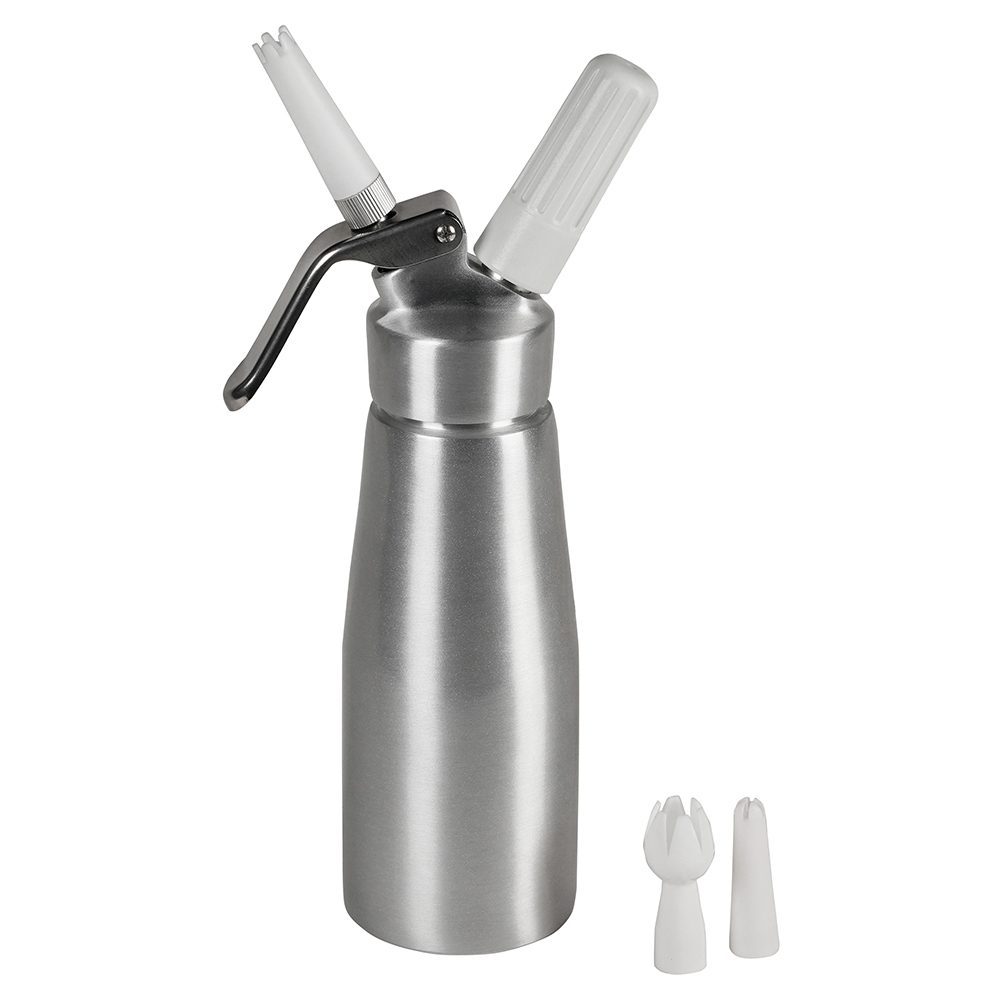 Sifón Para Crema Batida De Aluminio 500ml CHEF MASTER 90076