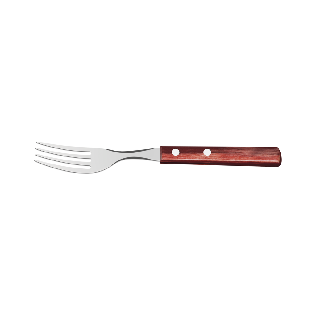 Tenedor De Mesa C/Mango De Madera Polywood Roja TRAMONTINA 21102/470