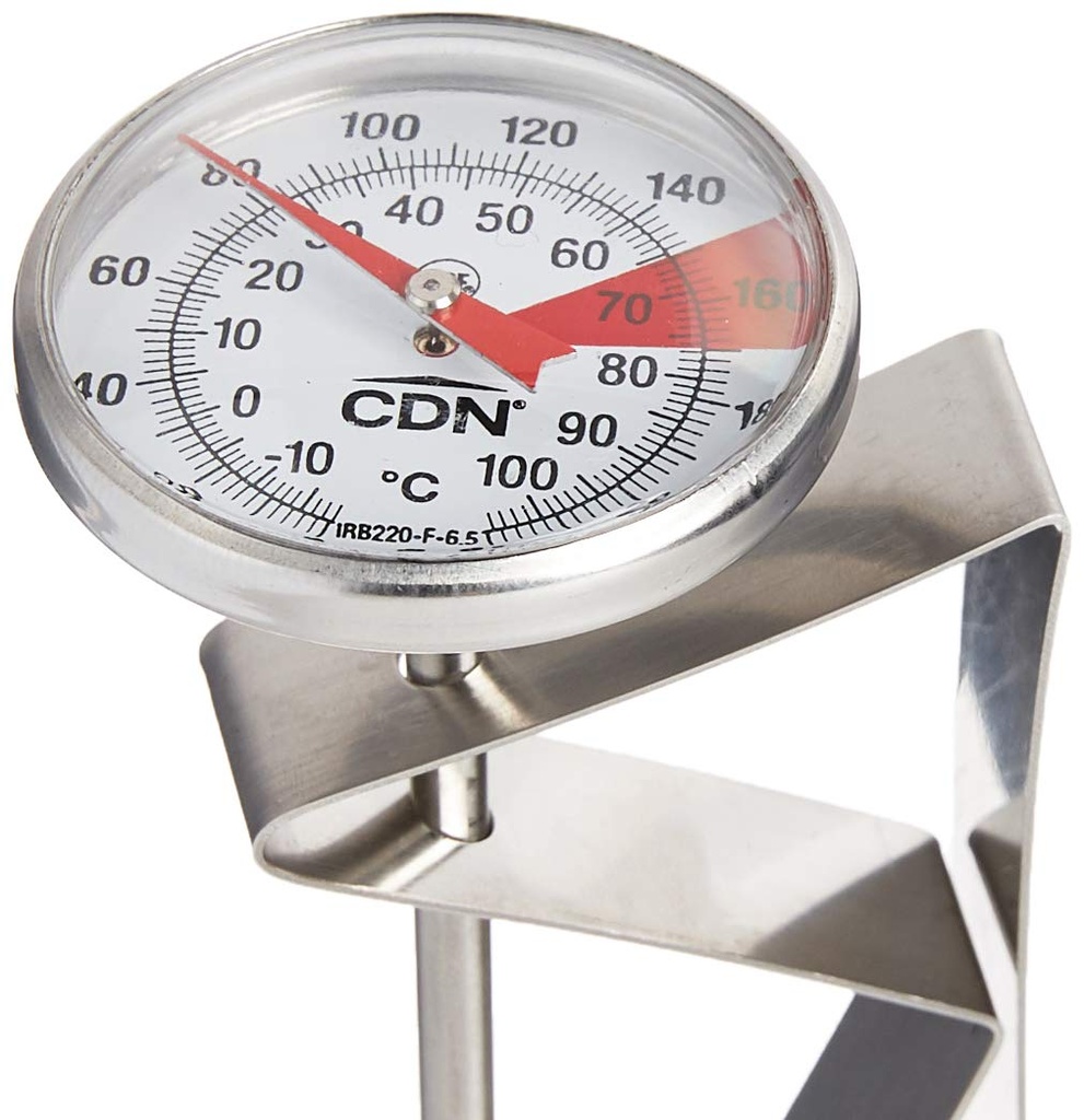 Termómetro Para Bebidas Y Espumas 5" CDN IRB220-F