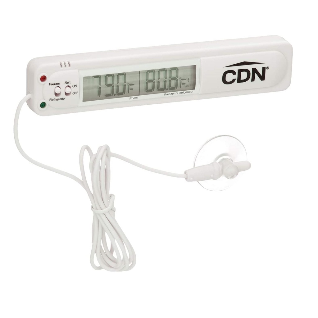 Termómetro/Alarma Audio Y Visual Para Refrigerador CDN TA20