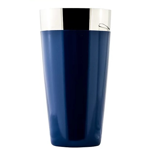 Vaso Coctelero De Acero Inoxidable Con Vinil Azul 28 Oz. CO-RECT CS100VBLU