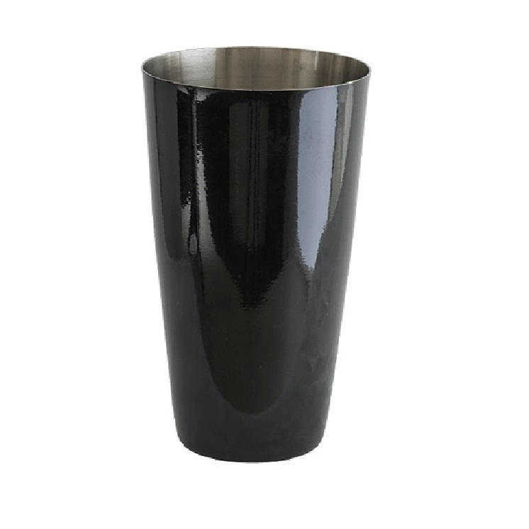 Vaso Coctelero De Acero Inoxidable Recubierto Negro 28 Oz. CO-RECT CS100PBLK