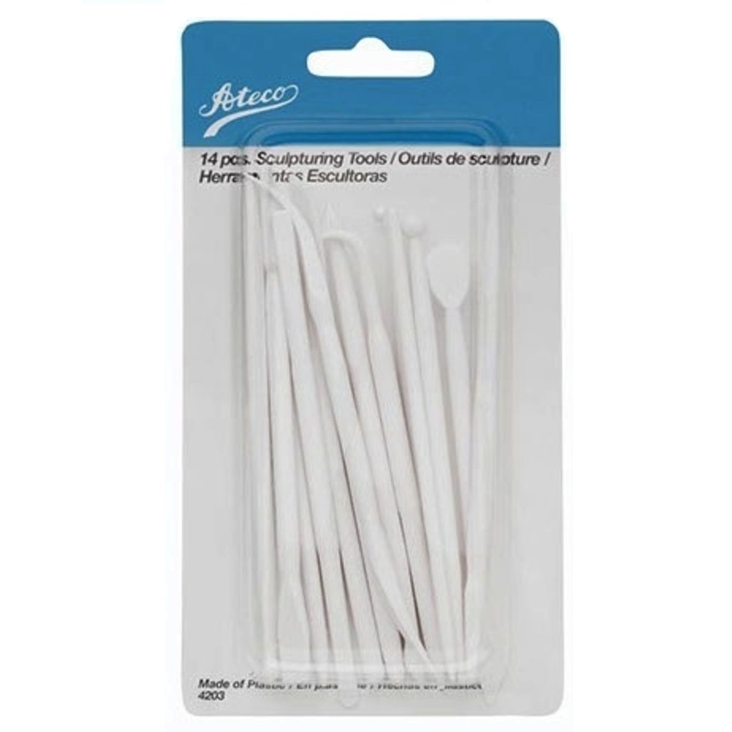 Set De Herramientas Para Esculpir X 14Pzs ATECO 4203