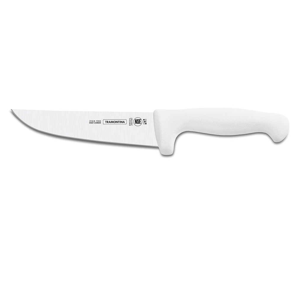Cuchillo Carnicero Flex Blanco 7" TRAMONTINA 24607/087
