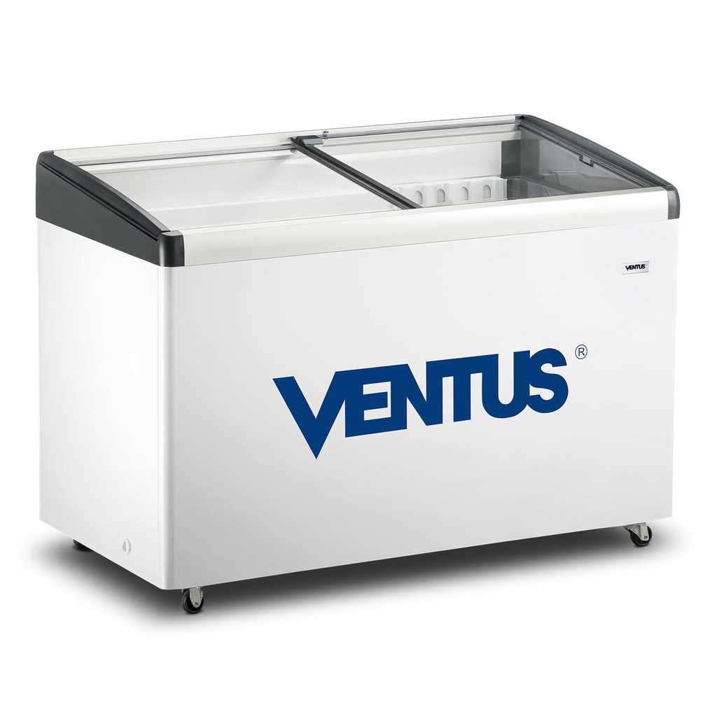Congeladora Tapa Vidrio Inclinado 400Lts VENTUS CTV-400I