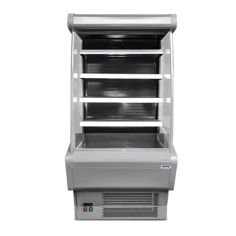Vitrina Refrigerada Mural Curvo Gris 900 VENTUS VRM-900CG