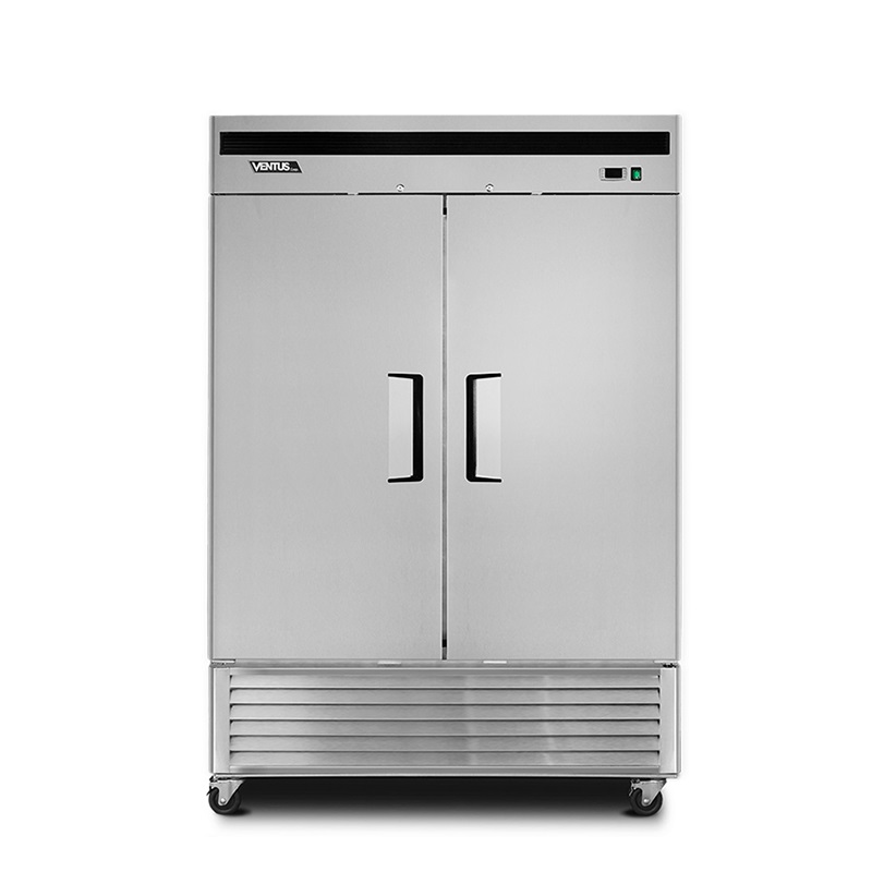 Freezer Acero Inox. 2 Ptas Acero Inox. VENTUS VF2PS-1400