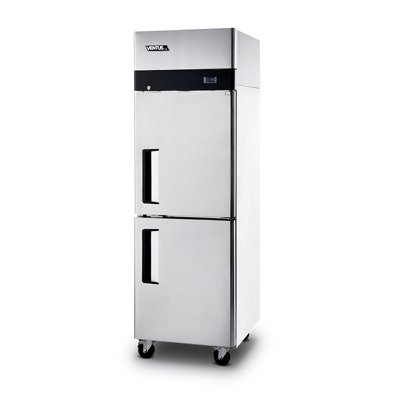 Refrigerador 2 Ptas Acero Inox. VENTUS VR2PS-600