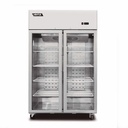 Refrigerador Acero Inox 2 Ptas Vidrio VENTUS VR2PS-1000V