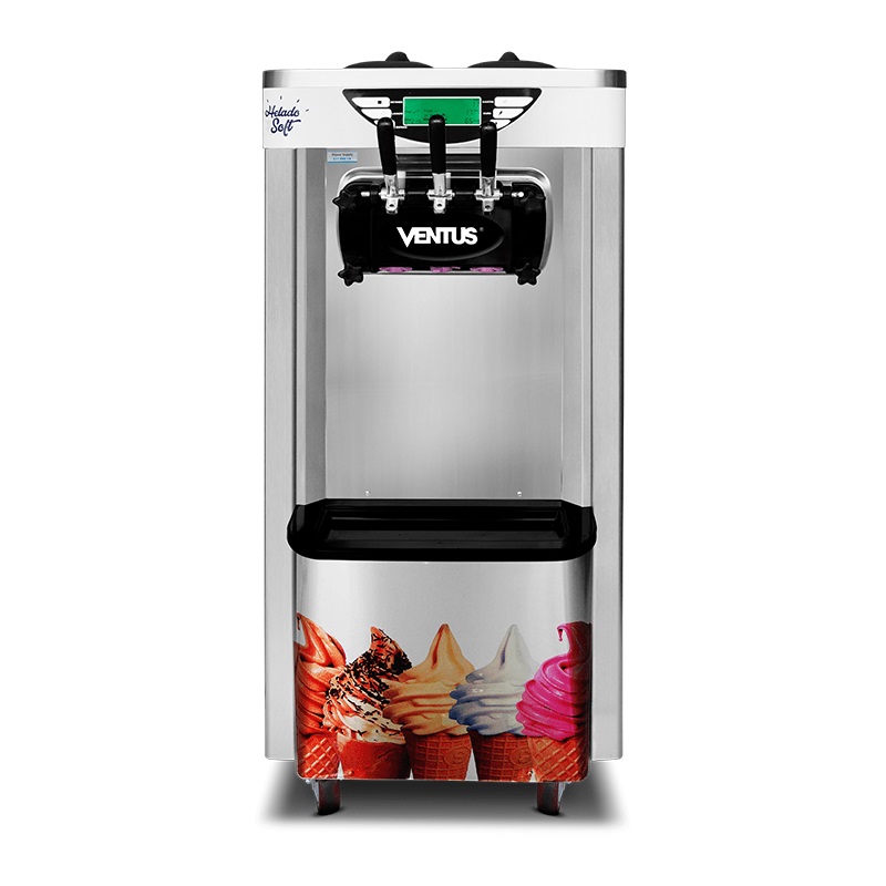 Máquina De Helado Soft Pedestal 25 Lts VENTUS VSP-25 PRO 2.0