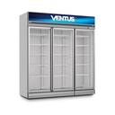 Visicooler Premium Freezer Top Mounted 3Ptas 1300lt VENTUS VCFTM-1300L