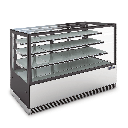 Vitrina Pastelera Cuadrada 1.5Mt De 3 Repisas VENTUS VP-1500EC3