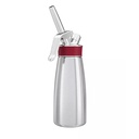 Sifón Para Crema Batida De Acero 500ml Gourmet Whip ISI